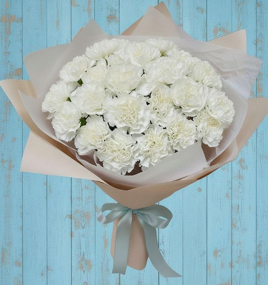 Букет цветов из: Гвоздики в Тищенском