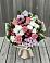 Букет цветов из: Альстромерии, Гвоздики, Розы и Хризантемы в Тищенском