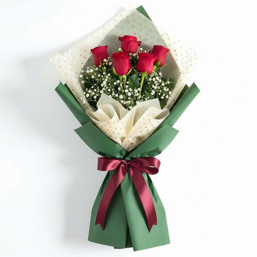 Букет цветов из: Розы в Тищенском