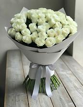 Букет 35 Белых роз #REPLACE_PRED# Тищенском