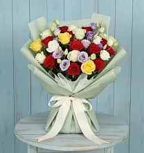 Букет цветов из:  Розы #REPLACE_PRED# Тищенском