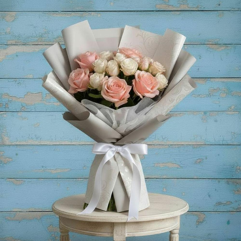Букет цветов из: Розы в Тищенском