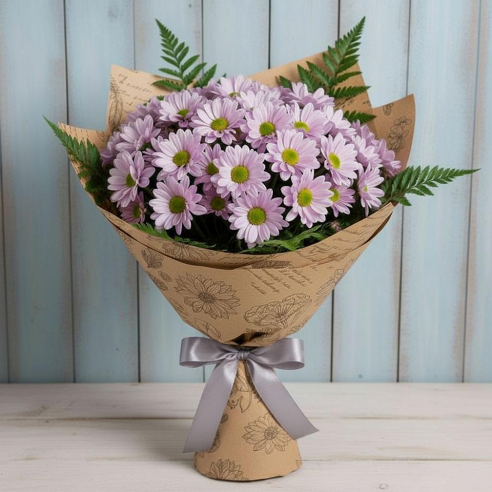 Букет цветов из: Хризантемы в Тищенском