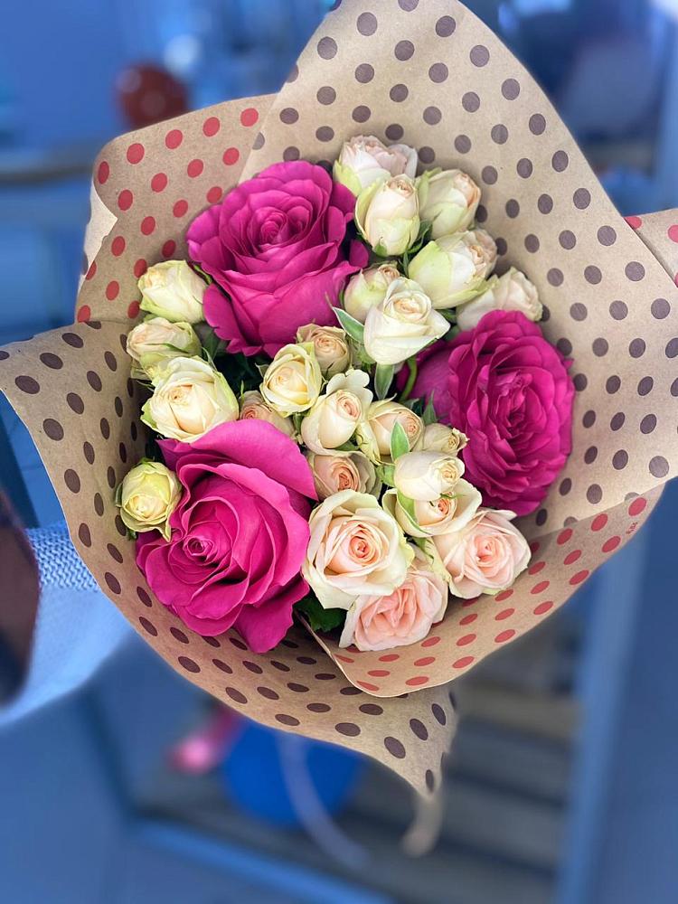 Букет цветов из: Розы в Тищенском