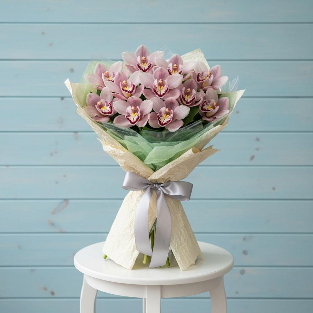 Букет цветов из: Орхидеи и Розы в Тищенском