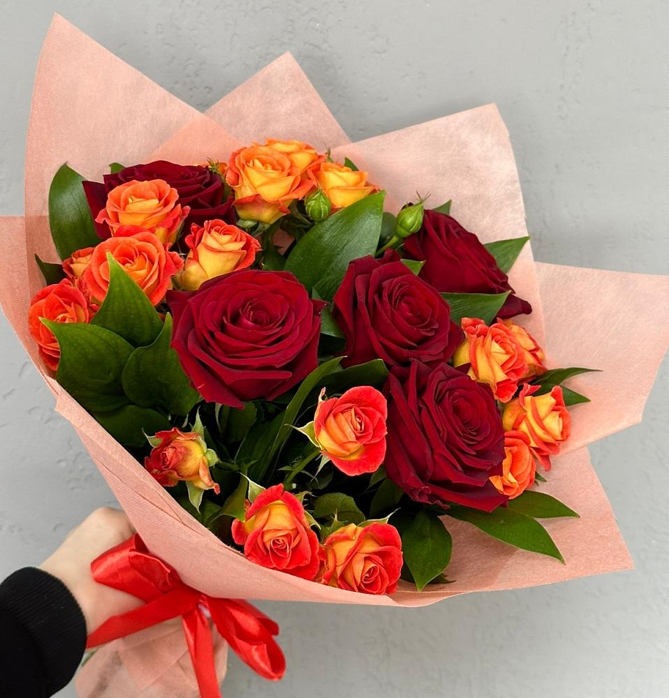 Букет Любовь и восторг в Тищенском