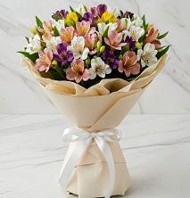 Букет цветов из:  Альстромерии в Тищенском