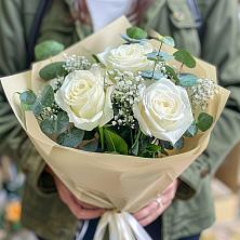 Букет цветов из:  Розы в Тищенском