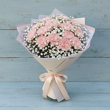 Букет цветов из:  Гвоздики в Тищенском