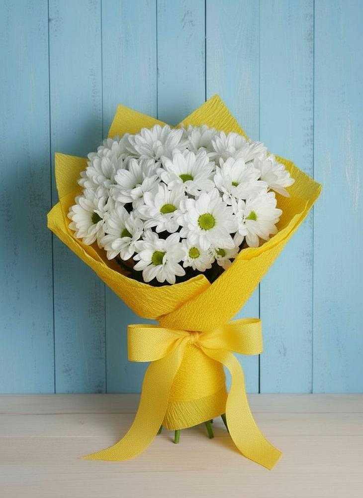 Букет цветов из: Хризантемы в Тищенском