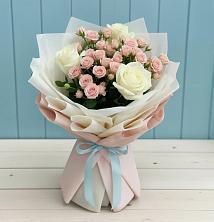 Букет цветов из:  Розы в Тищенском