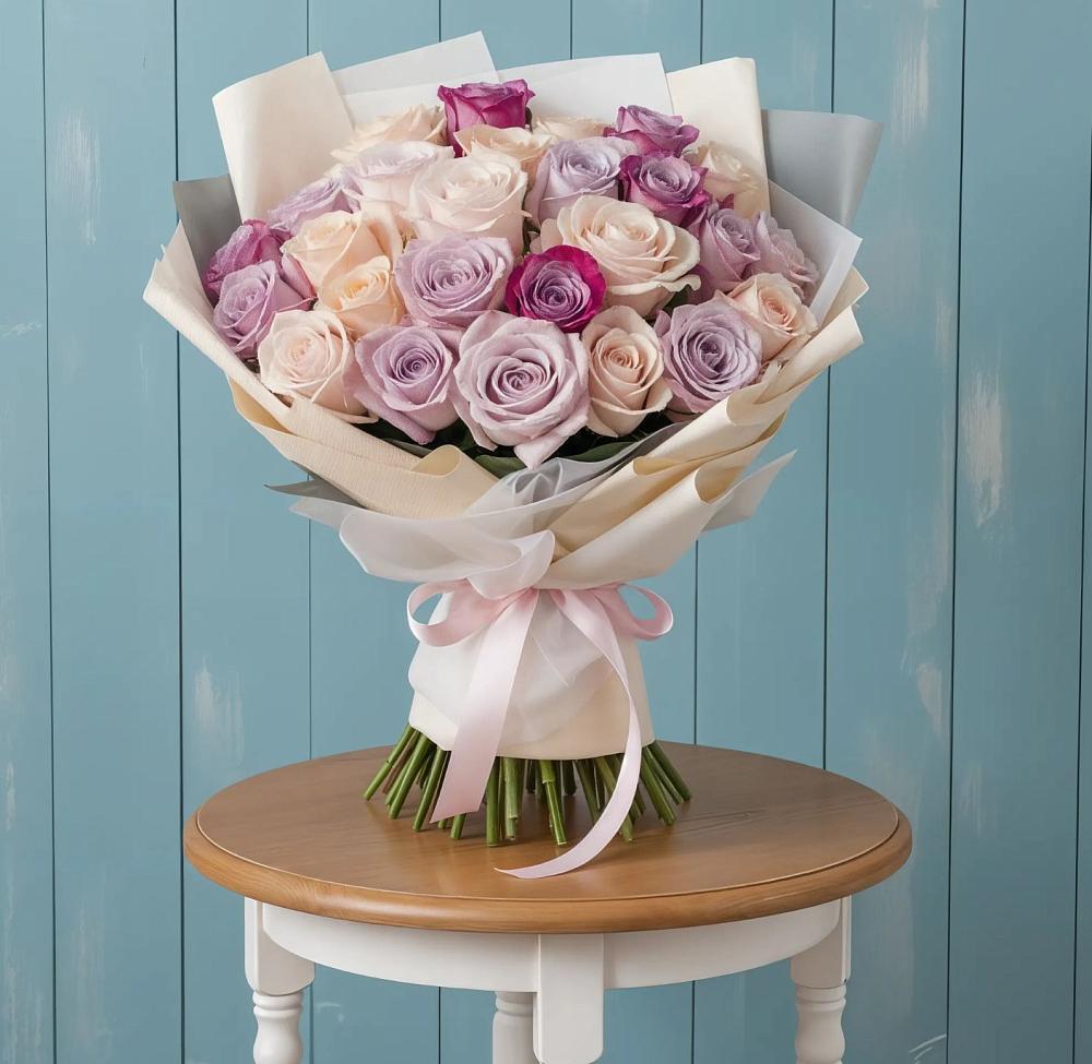 Букет цветов из: Розы в Тищенском