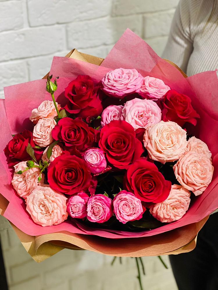 Букет цветов из: Розы в Тищенском