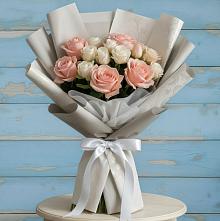 Букет цветов из:  Розы в Тищенском