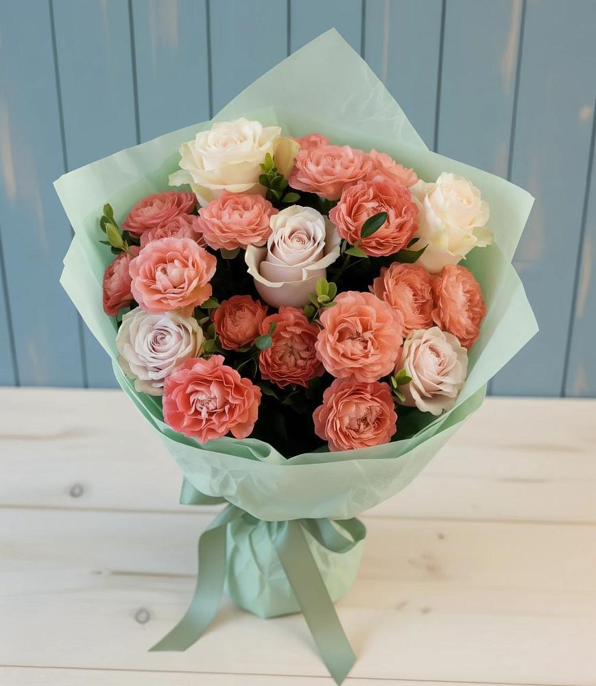 Букет цветов из: Розы в Тищенском