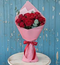 Букет цветов из:  Розы в Тищенском