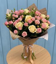 Букет цветов из:  Розы в Тищенском