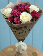Букет цветов из:  Розы в Тищенском