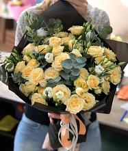 Букет цветов из:  Розы и Лизиантусы #REPLACE_PRED# Тищенском