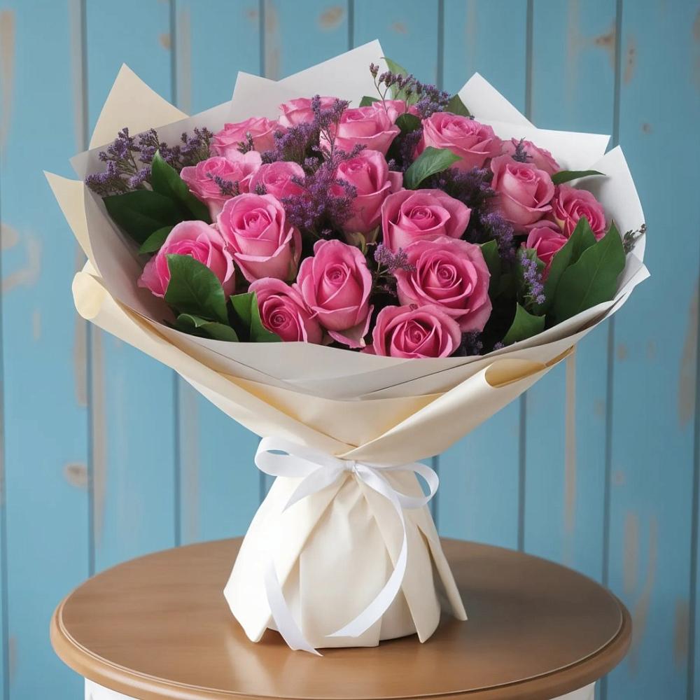 Букет цветов из: Розы в Тищенском