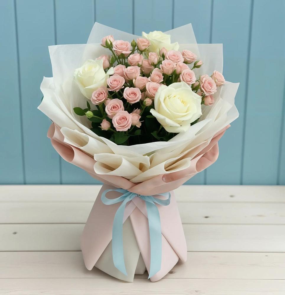 Букет цветов из: Розы в Тищенском