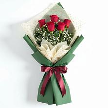 Букет цветов из:  Розы в Тищенском