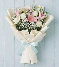 Букет цветов из:  Лилии в Тищенском
