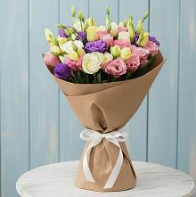 Букет цветов из:  Лизиантусы в Тищенском