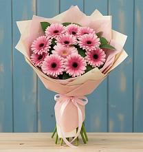 Букет цветов из:  Герберы в Тищенском