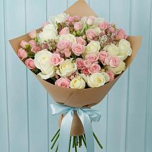 Букет цветов из:  Розы в Тищенском