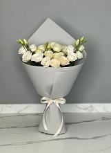 Букет цветов из:  Розы и Лизиантусы в Тищенском